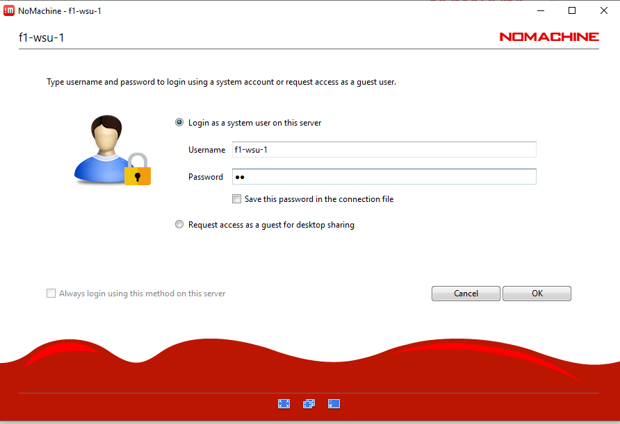 RoboRacer login credentials